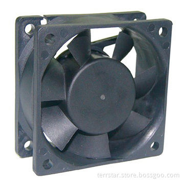 Cooling Fan with 12/24V DC Voltage, Measures 70 x 70 x 10mm, Available in PWM/FG Functions